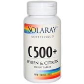 C Vitamin 500 mg hyben/Citron 100 tabletter. TILBUD